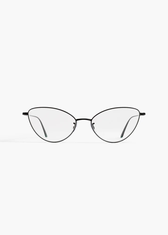 Khaite KHAITE x Oliver Peoples 1998RX in Matte Black