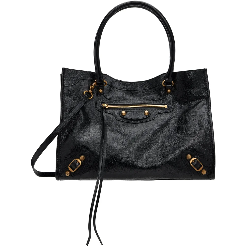 Black 'Le City' Arena Lamb S Tote