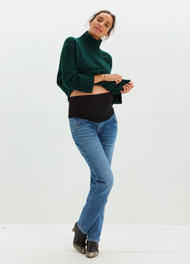 Over the Bump Straight Maternity Jean