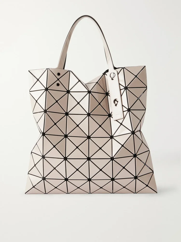 Lucent glossed tote