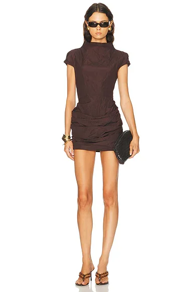 Short Sleeve Mini Dress