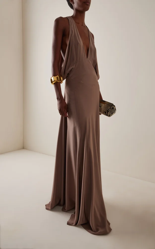 Madame Gres Silk Gown