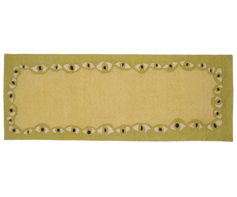 Audience Runner, Green - Wool / Nylon