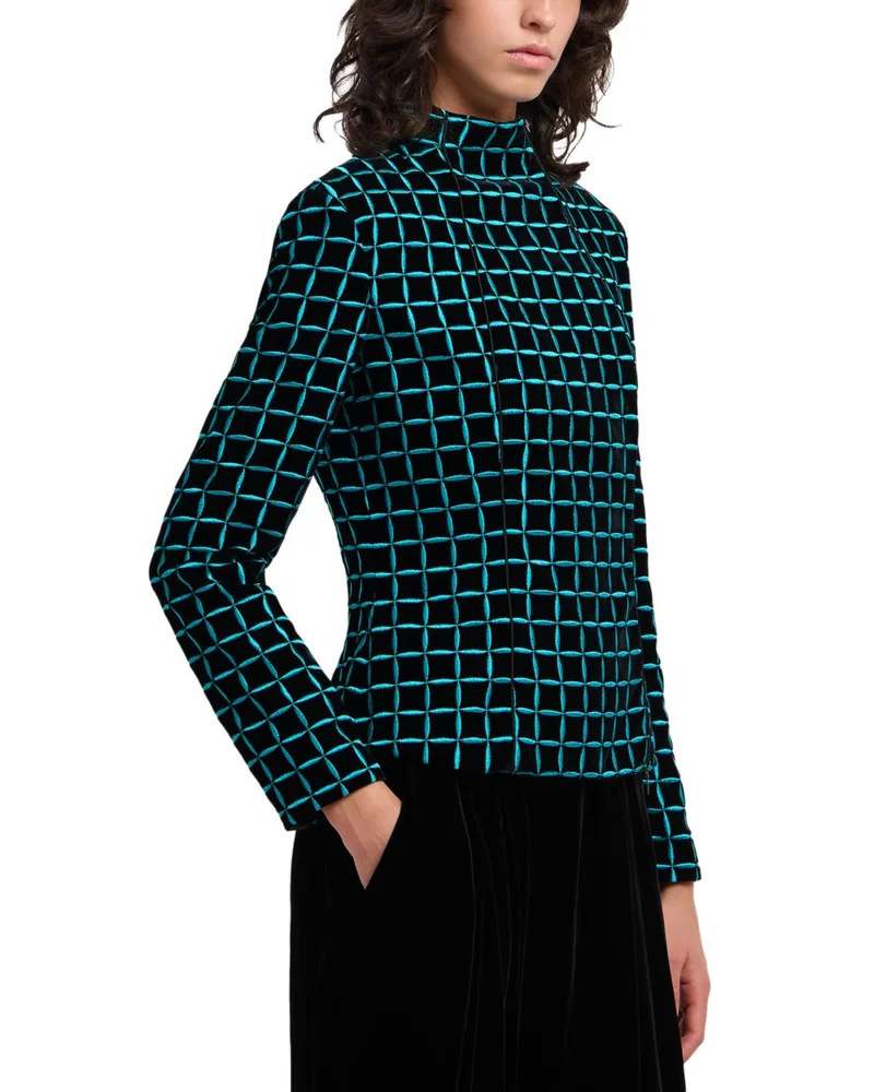 Embroidered Velvet Jacket