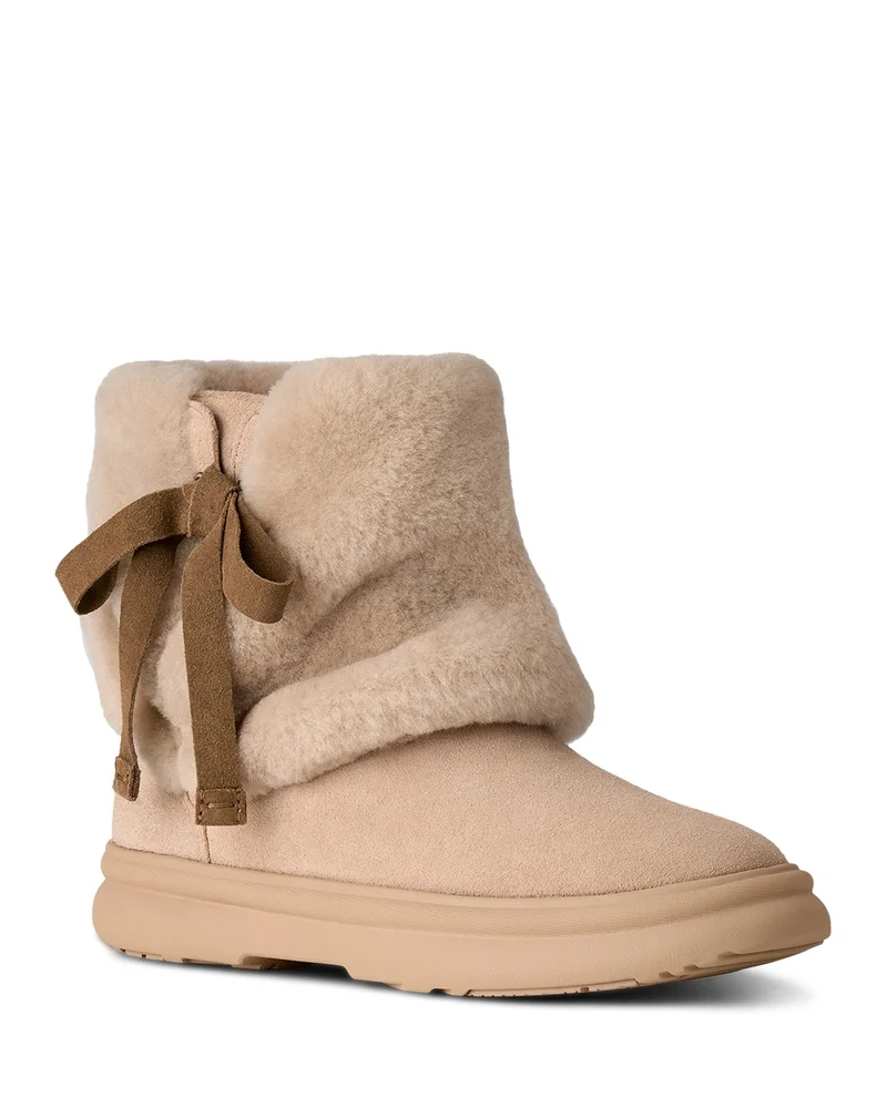 Après City Suede & Sheepskin Ankle Boots