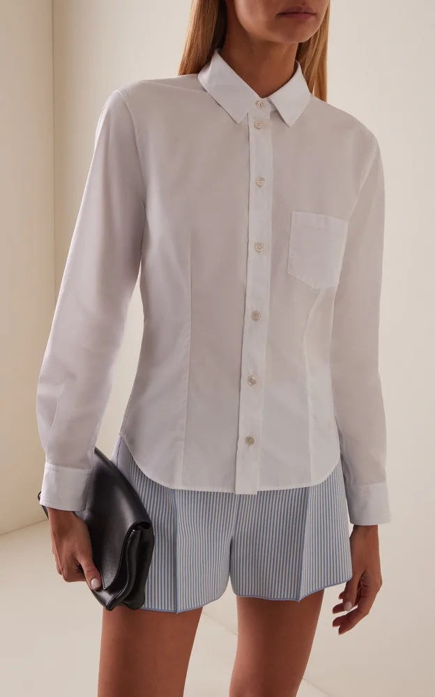 Exclusive Kurt Cotton-Poplin Shirt