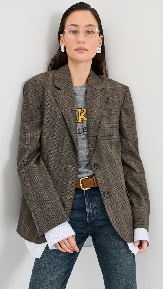 Wool Blend Blazer