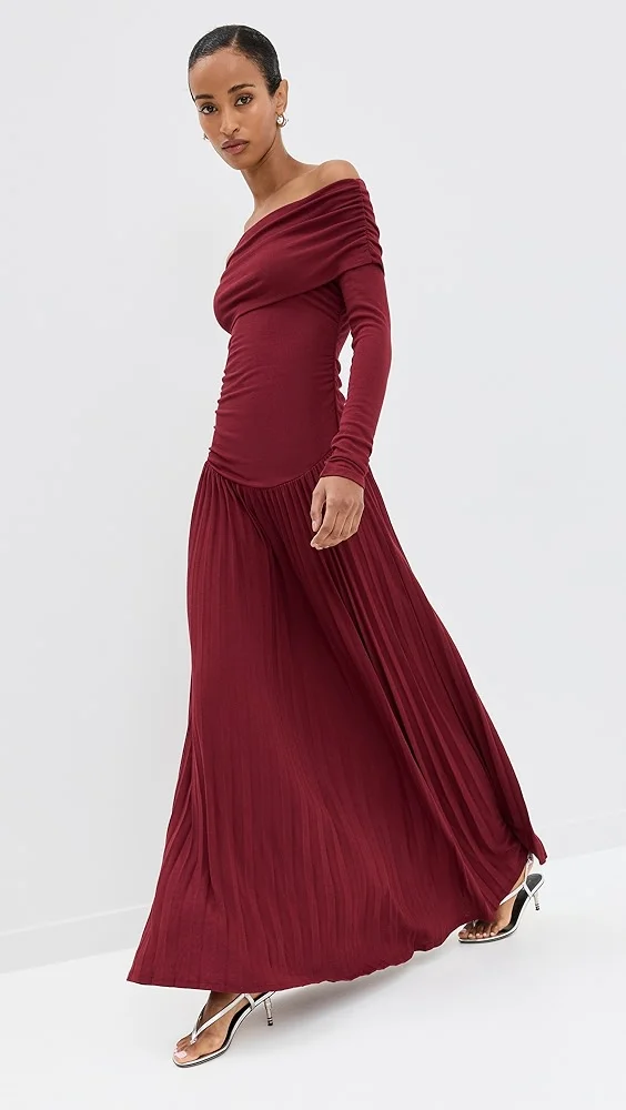 Field of Dreams Long Sleeve Maxi Dress