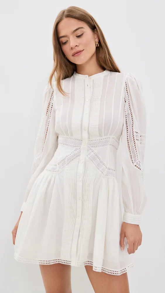 Elysia Cotton Mini Dress