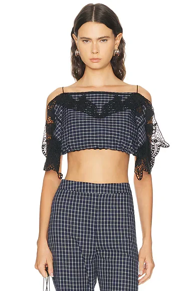 Embroidered Handkerchief Tee