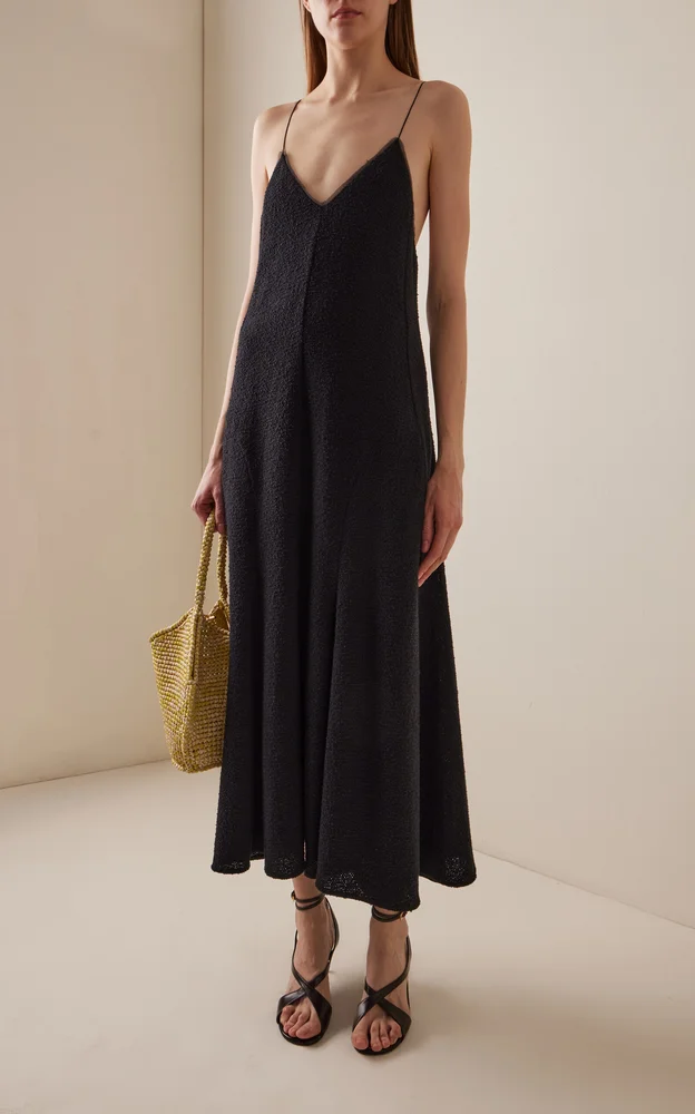 Iben Cotton-Blend Maxi Dress