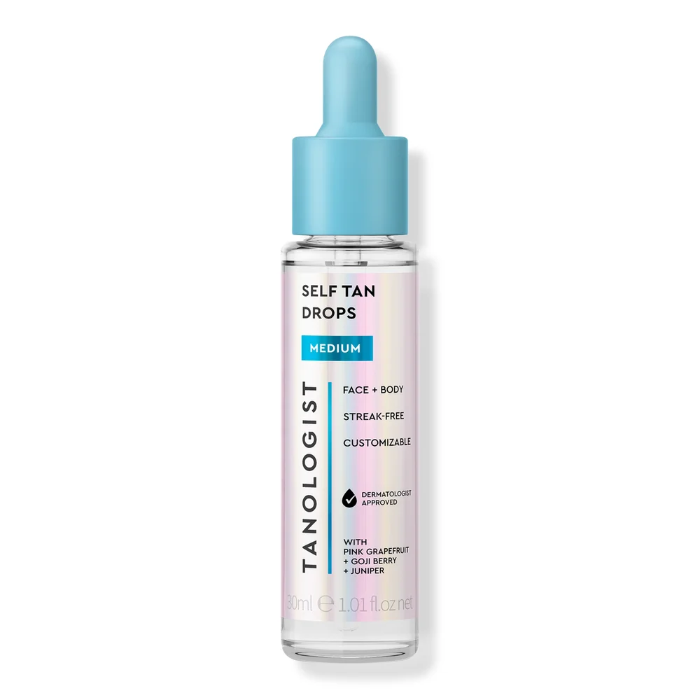 Face + Body Self Tan Drops in Medium