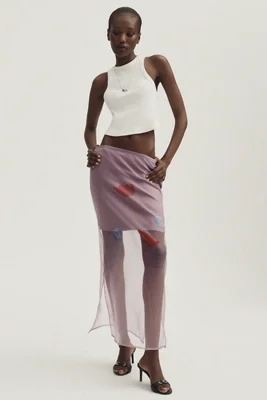 Kim Sheer Chiffon Skirt