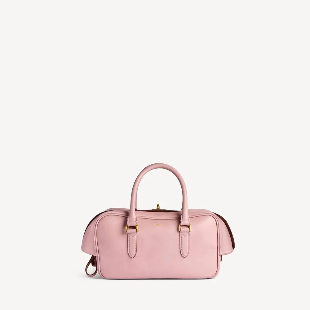 Balenciaga Le 7 Bowling Bag Small in Rose Quartz