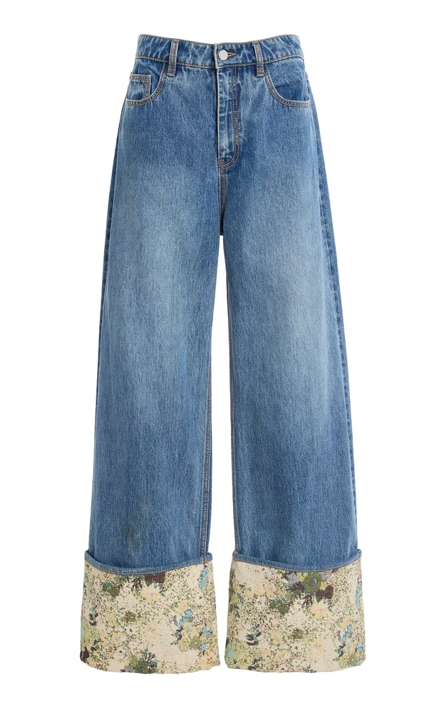 Marcel Rigid Mid-Rise Wide-Leg Jeans