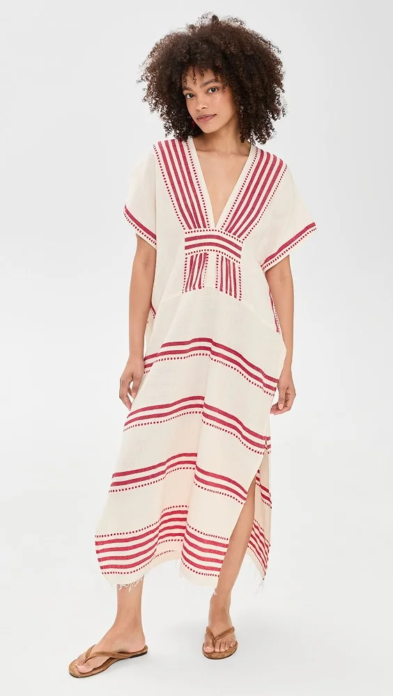 Gasira | V Neck Caftan