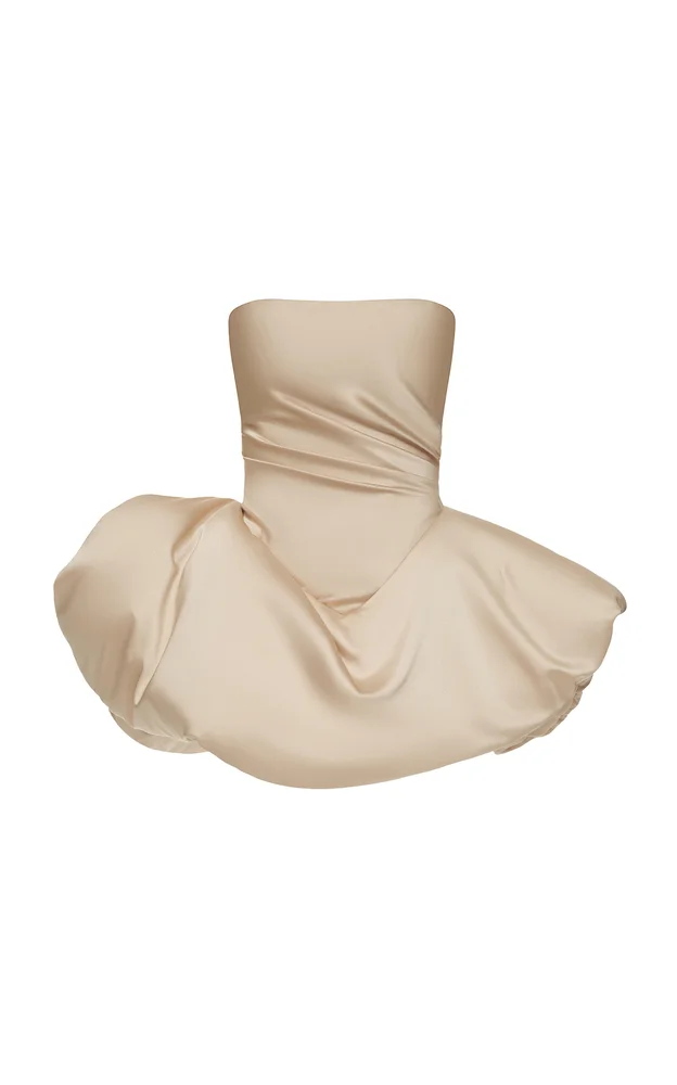 Shell Poufed Corset Top