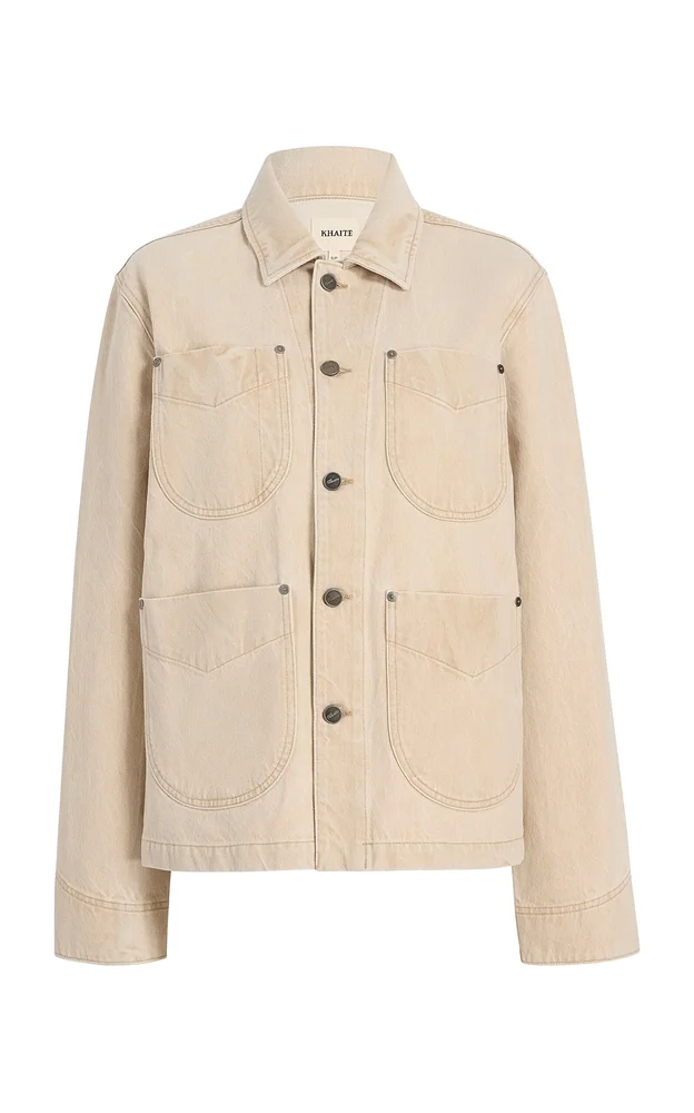 Wyatt Dyed Cotton Denim Jacket