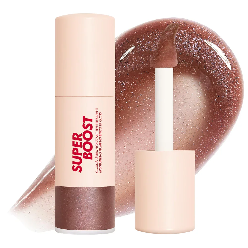 Super Boost Moisturizing & Plumping Lip Gloss in 07 Limitless Brown