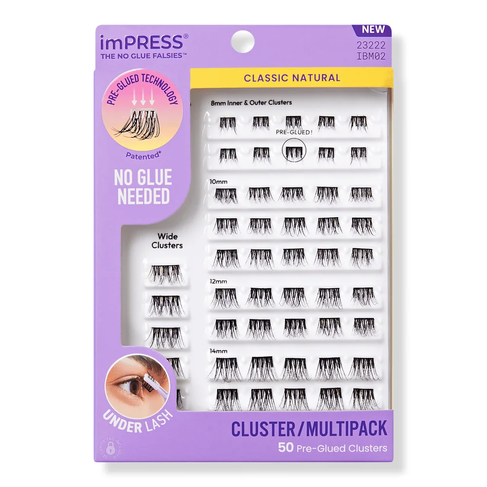 imPRESS Multipack Pre-Glued Lash Clusters Kit