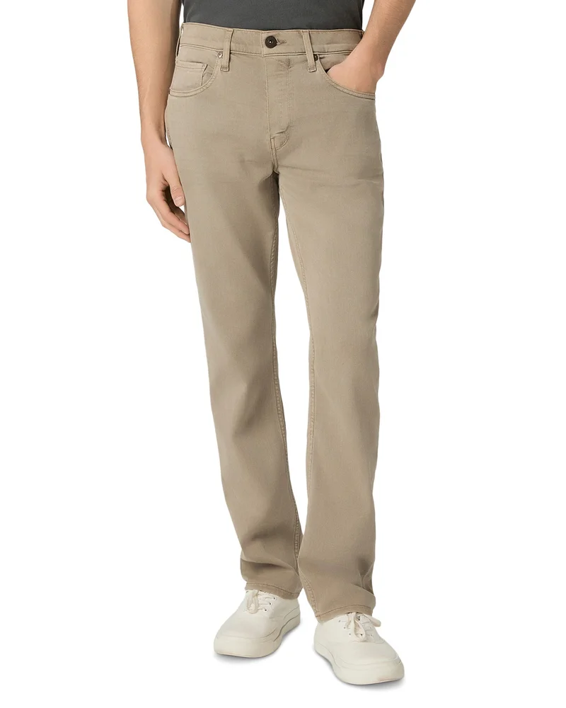 Federal Straight Slim 32" Jeans in Vintage Pale Beige
