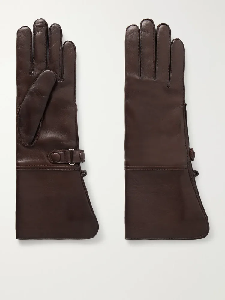Athos leather gloves