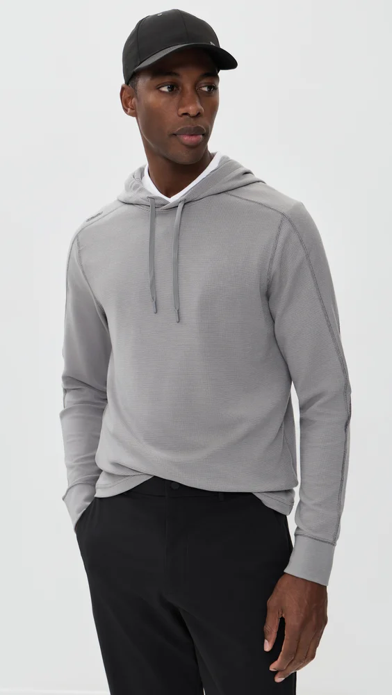 Tech Waffle Knit Hoodie