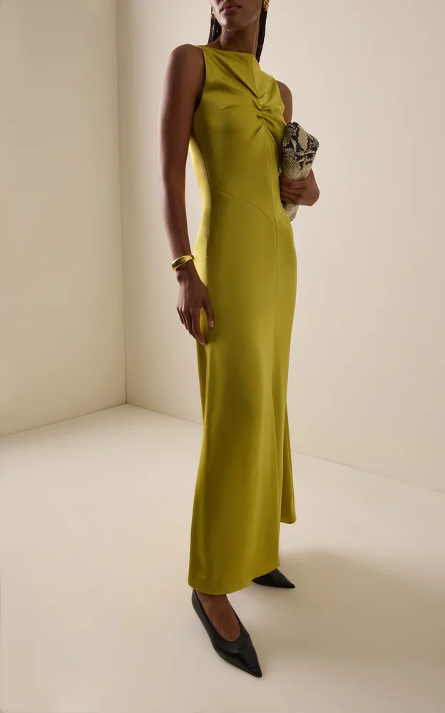 Regina Silk Maxi Dress