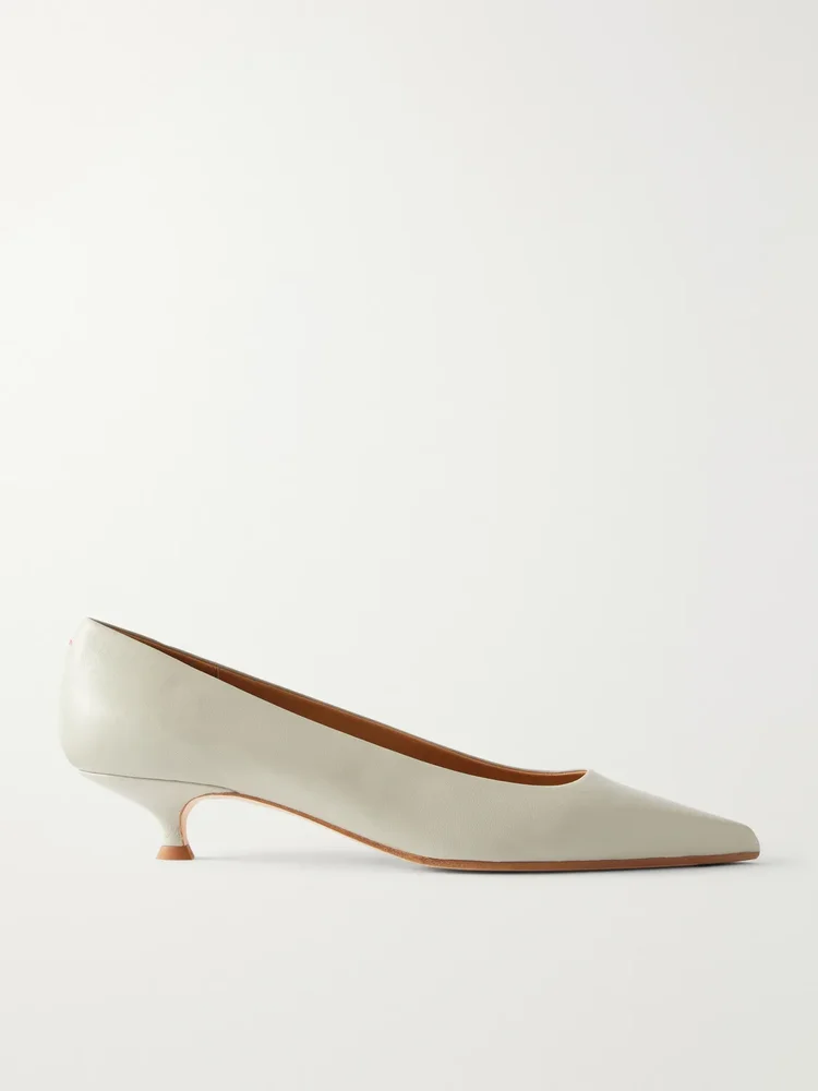 Cari 35 leather pumps