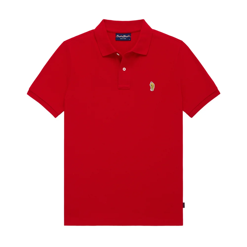 Men's Cotton Winnie-the-Pooh Polo Red