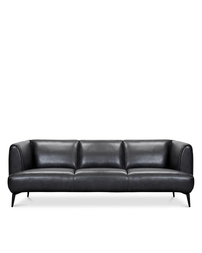 Furio Leather Sofa - Exclusive