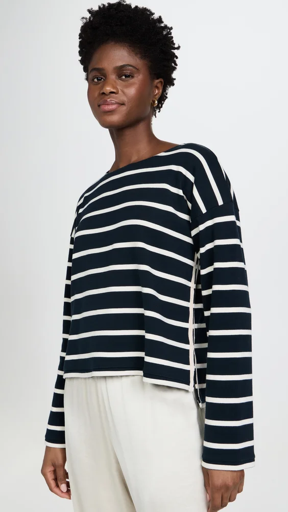 Long Sleeve Breton Tee