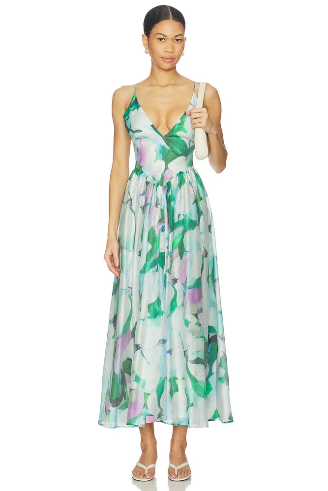 Arletha Halter Maxi Dress