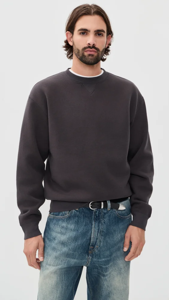 Perfect Sweatshirt (Black Bear Wooly Fleece)