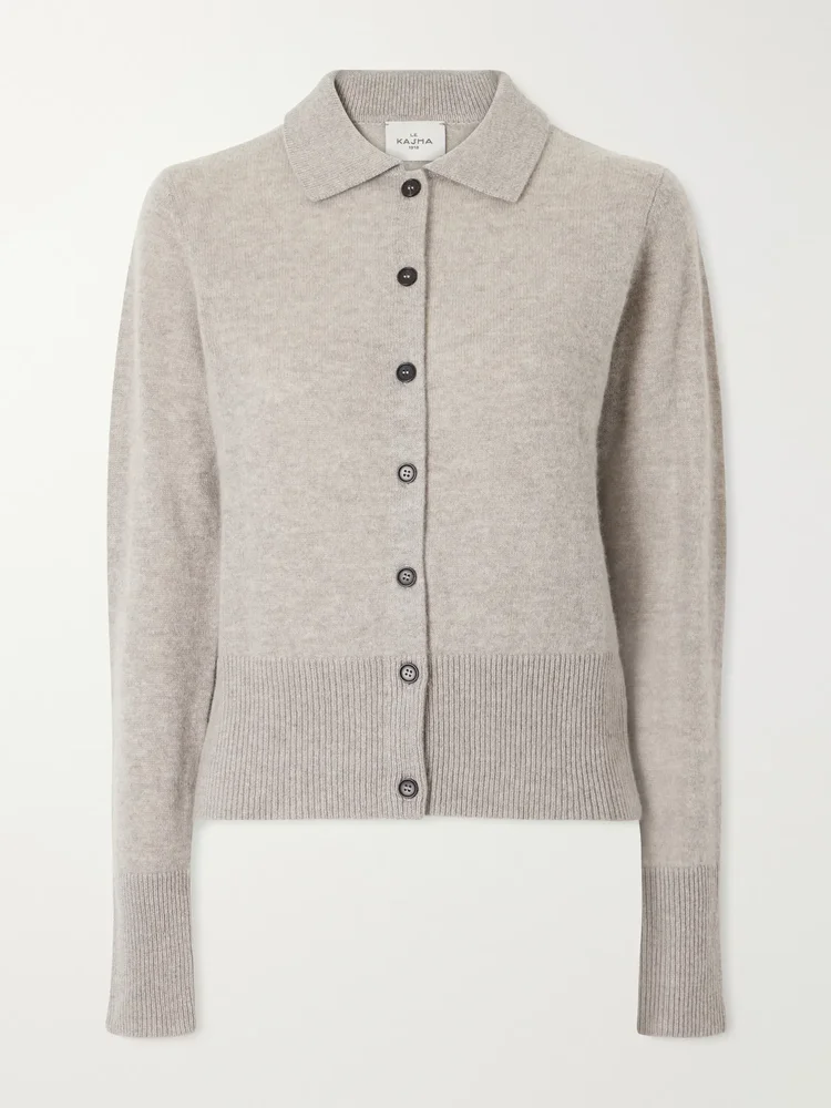 Fraga ribbed cashmere cardigan