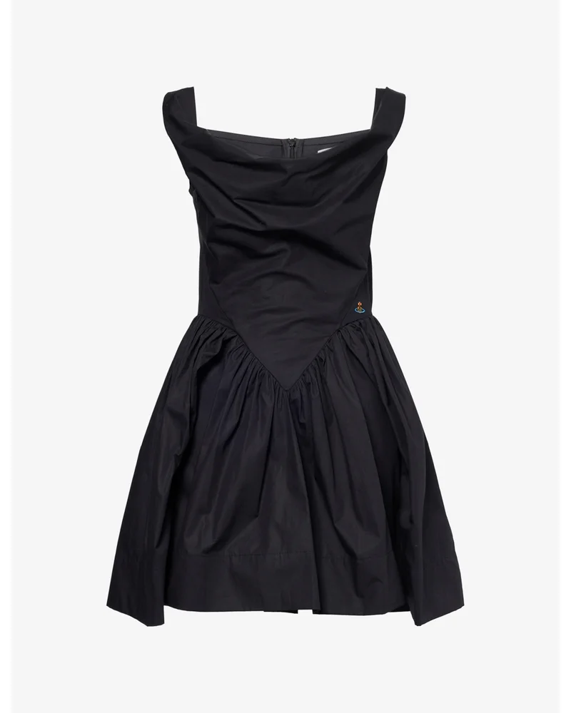 Sunday Off-Shoulders Cotton Mini Dress