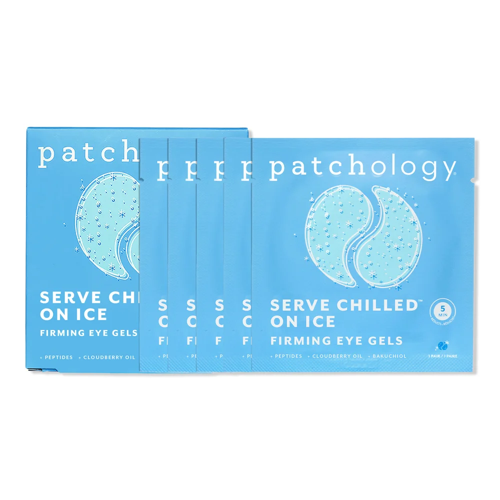 Serve Chilled On Ice Cooling & Firming Under Eye Gel Patches