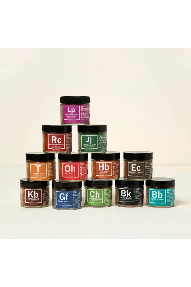 Periodic Table of Flavor Rub Set
