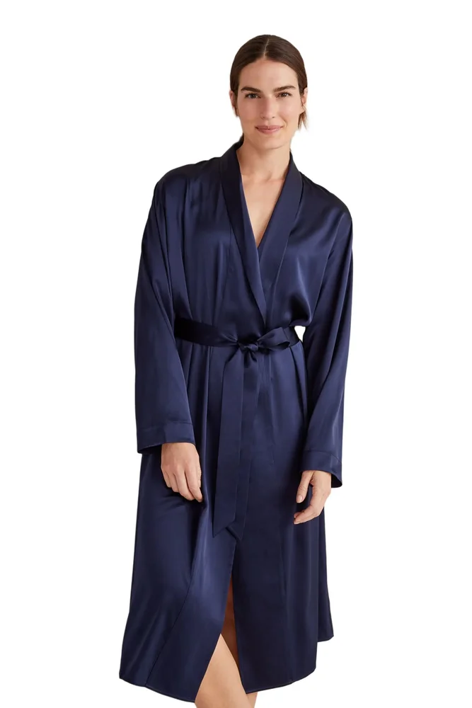 Washable Silk Robe