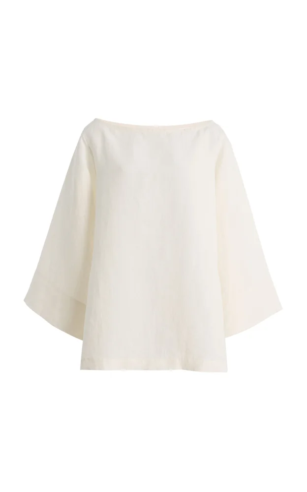 Junia Washed Linen Top