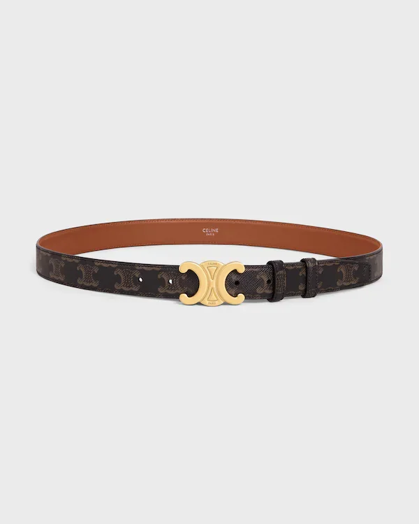 Triomphe Belt 25 in Triomphe Canvas