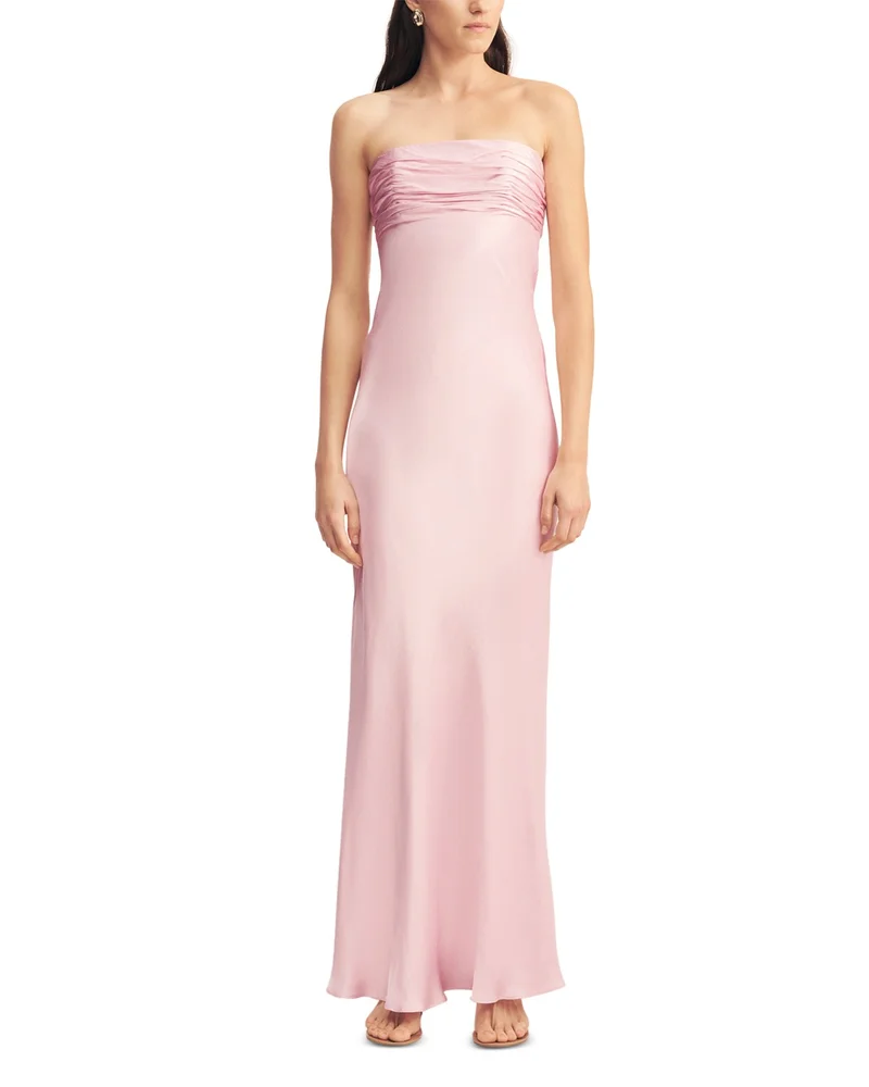 La Lune Strapless Maxi Dress
