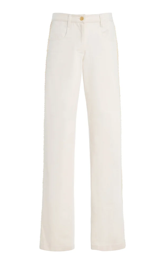 Stulla Rigid Mid-Rise Straight-Leg Jeans