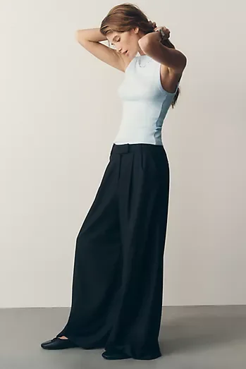 Whiteroom + Cactus Pleated Trousers