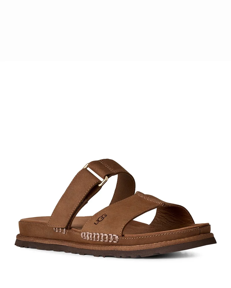 GoldenGaze Slide Sandals