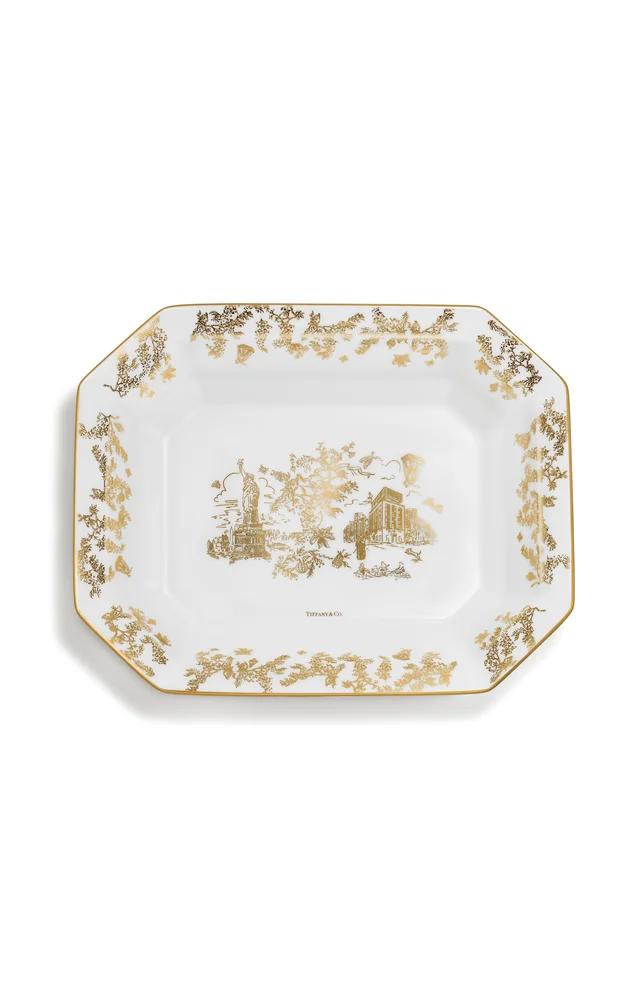 Exclusive Toile China Platter