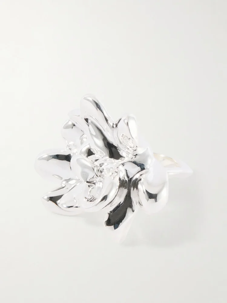 Silver-plated ring