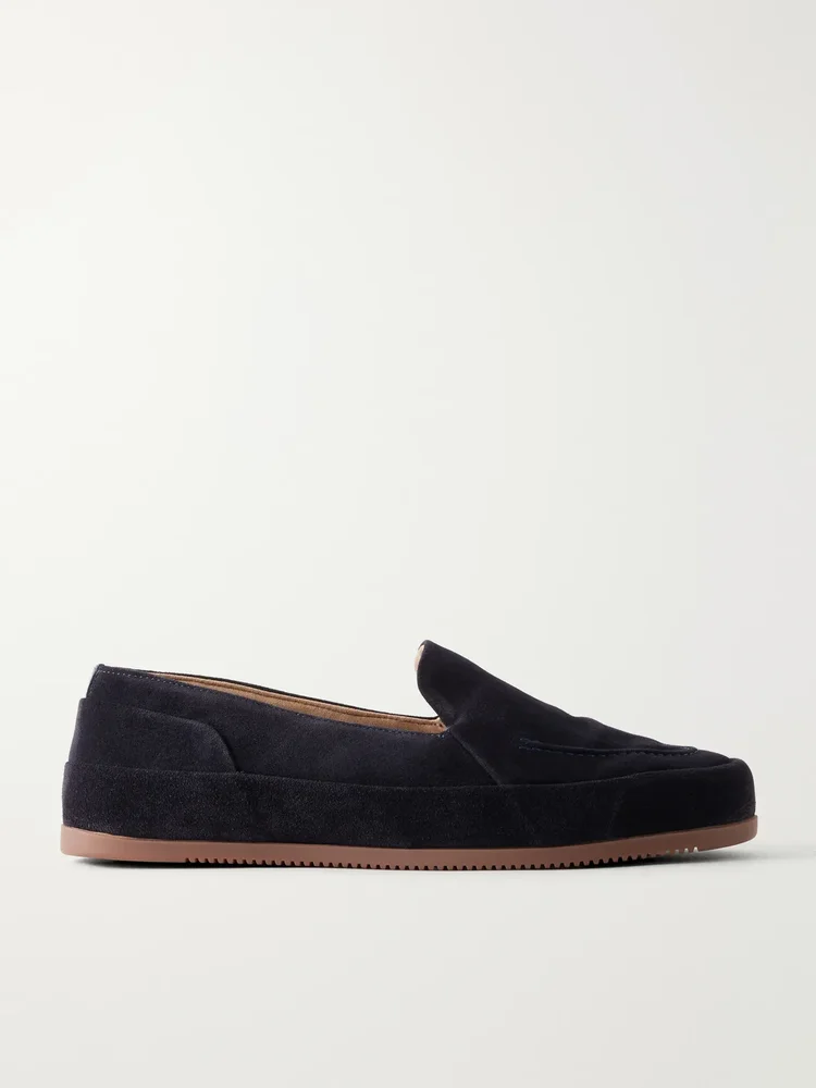 Suede Loafers