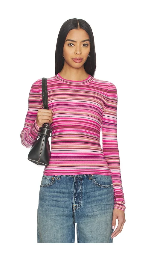 Madison Long Sleeve Crew Neck Sweater
