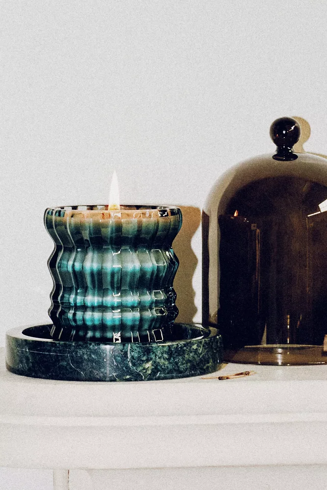 Candle Cloche + Stone